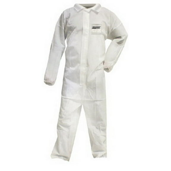 Seachoice 93071 SMS Disposable Protective Breathable Coveralls with Collar, XX-Large