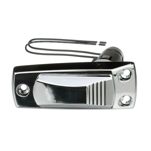 Seachoice All-Round White Light Spare Base, Zamak Die-Cast, Perma-Plate, Chrome Finish