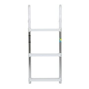 Seachoice Aluminum Boarding Ladder, 3 Steps, 15 In. Wide X 36 In. Tall