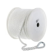 Seachoice Boat Anchor Rope, Double-Braid, Nylon, Achor Line, 1/2 In. X ...