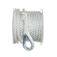 thumbnail image 1 of Seachoice Anchor Line Rope, 3-Strand Twisted, White, Nylon, 3/8 In. X 50 Ft., 1 of 5