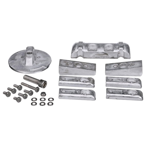 Seachoice Anode Kit, Mercruiser Bravo III (2004-Present), Aluminum, Cadmium-Free, Environmentally Friendly