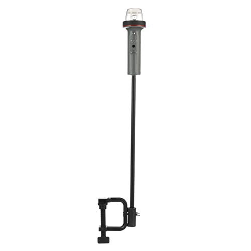 AquaTrack LED Clamp Mount Portable Stern & Anchor Navigation Light – Battery Operated