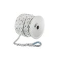 thumbnail image 1 of Seachoice Boat Anchor Line Rope, 3-Strand Twisted, Nylon, White/Blue, 1/2 In. X 100 Ft., 1 of 4