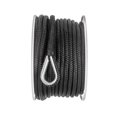 thumbnail image 1 of Seachoice Boat Anchor Rope, Double-Braid, Nylon, Achor Line, 3/8 In. X 100 Ft., Black, 1 of 4