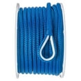 thumbnail image 1 of Seachoice Boat Anchor Rope, Double-Braid, Nylon, Achor Line, 3/8 In. X 100 Ft., Blue, 1 of 4