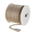 thumbnail image 1 of Seachoice Boat Anchor Rope, Double-Braid, Nylon, Achor Line, 3/8 In. X 150 Ft., Gold/White, 1 of 4