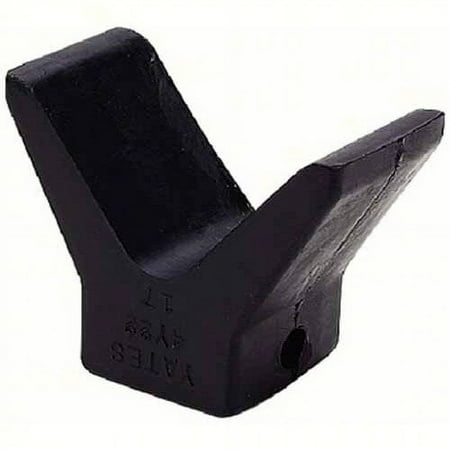 Seachoice Black Rubber Molded "Y" Bow Stop