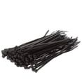 thumbnail image 1 of Seachoice Cable Ties, 8 In. Long, 50 Lbs. Max Load, UV Black, Pack of 100, 1 of 4