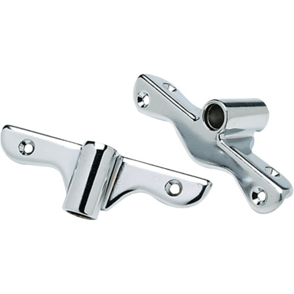 Seachoice Chrome Plated Zamak Oarlock Socket Set (Sold as Pair)