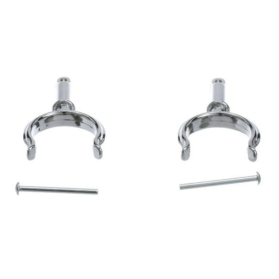 Seachoice Chrome Plated Zinc Rowlock Horns Only (Sold as Pair)
