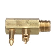 Seachoice Deluxe Fuel Connector for Yamaha/Mercury/Mariner, Brass, Male Tank 1/4" NPT