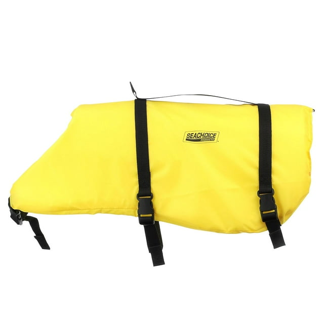 Seachoice Dog Life Vest, Adjustable Life Jacket For Dogs, w/ Grab