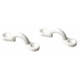 thumbnail image 1 of Seachoice White Nylon Eye Strap, 4/Card - 28871, 1 of 2