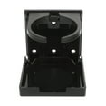 thumbnail image 1 of Seachoice Folding Drink Holder, Adjustable, Boat, Black, 1 of 5