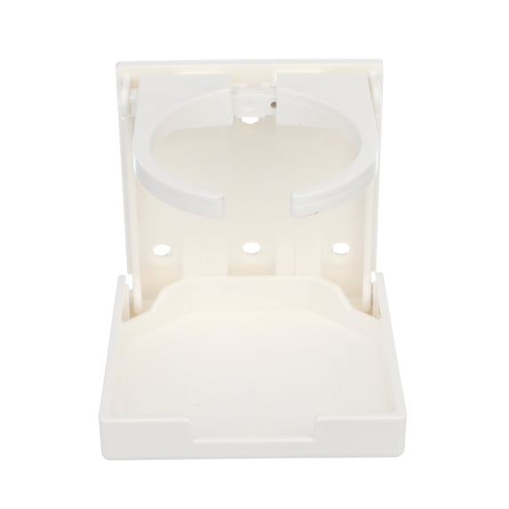 Seachoice Folding Drink Holder, Adjustable, Boat, White