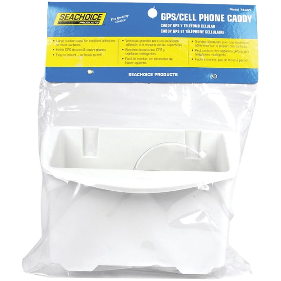 Seachoice GPS Smartphone Caddy w/ 2 Suction Cups to Mount on Any Flat Service on Boat