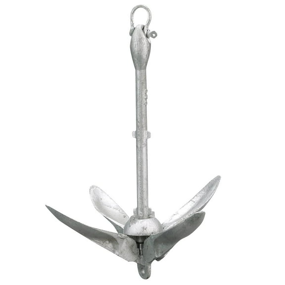Seachoice Galvanized Folding Grapnel Anchor