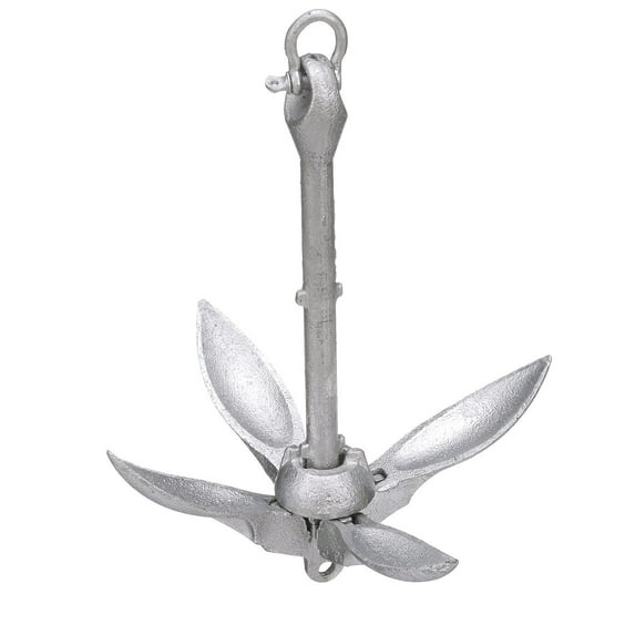 Seachoice Galvanized Folding Grapnel Anchor