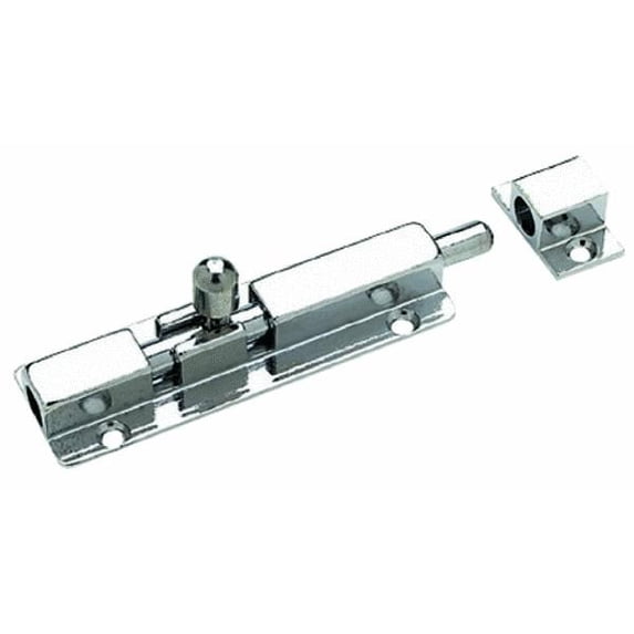 Seachoice Heavy Duty Chrome Plated Barrel Bolt