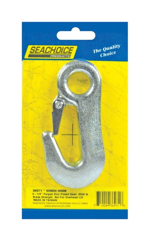 Seachoice Heavy Duty Winch Hook, 5/8" x 41/4"
