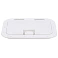 thumbnail image 1 of Seachoice Hinged Hatch, Arctic White, 7 In. X 11 In. Inner Dimensions, Acetone Proof Polypropylene, 1 of 4