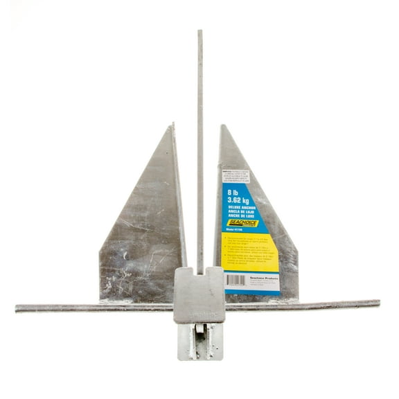 Seachoice Hot Dipped Galvanized 8 lb Deluxe Anchor