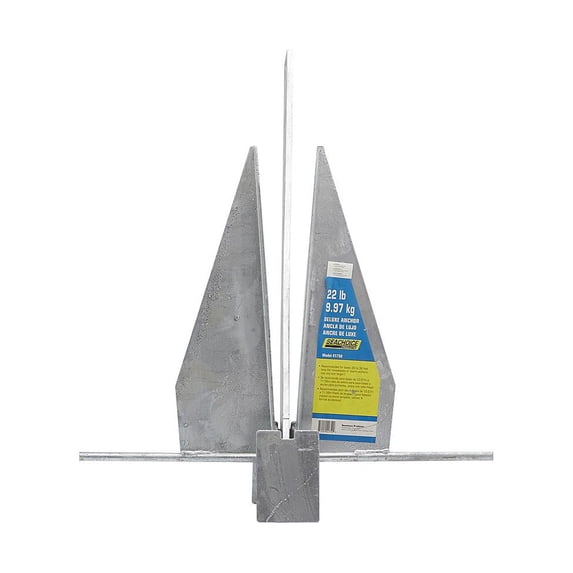 Seachoice Hot Dipped Galvanized Deluxe Anchor