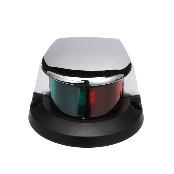 Seachoice LED Bow Light, Marine Navigation, Chrome Bi-Color, 4 In.