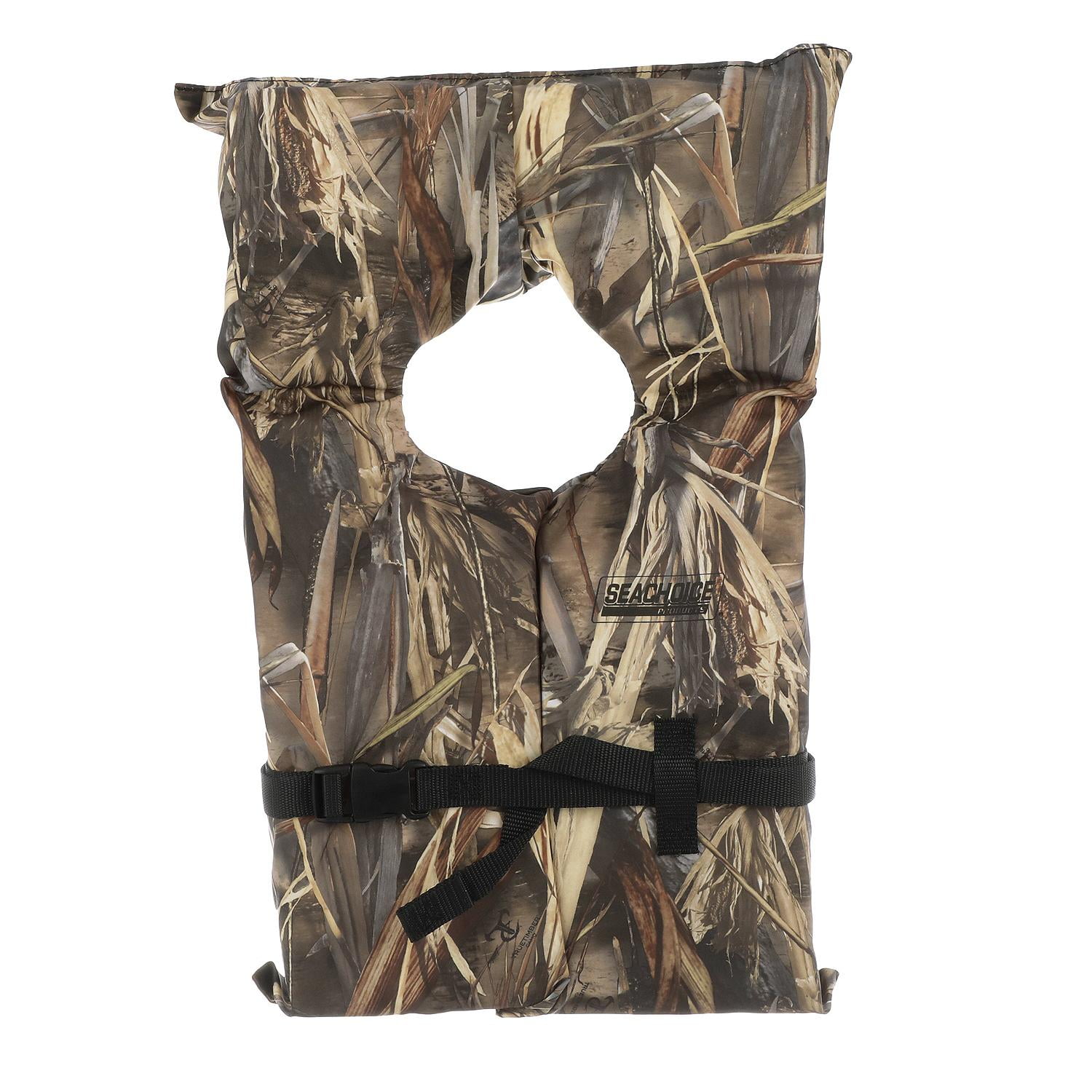 Seachoice Life Vest, Type II Personal Flotation Device, Camouflage, Adult XL