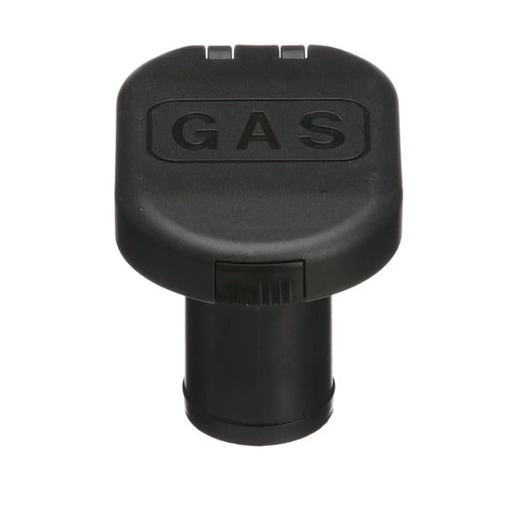 Seachoice Molded Plastic Gas Deck Fill With Vent and Cap (Hinge Flip Top) For 1-1/2" Hose, 32061