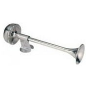 Seachoice New Boat Horn Single Trumpet Stainless 12V Marine 16-3/4 In.