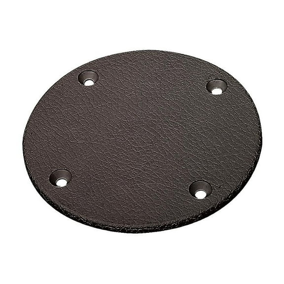 Seachoice Polypropylene Cover Plate Black OD: 5-5/8"