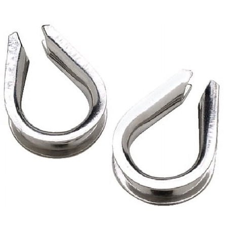 Seachoice Rope Thimble - Stainless- 1/4 (2 Pack)