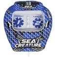 thumbnail image 1 of Seachoice Sea-Creature Towable Tube, Open Top Boat Tube w/ Backrests, 2 Person, 60 In. X 58 In., 1 of 5