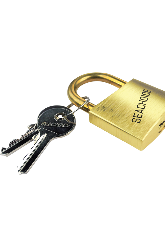 Solid Brass Body & Hasp Padlock - Single Pack  Residential Use, Standard Application