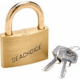 thumbnail image 1 of Seachoice 37201 Solid Brass Padlock, 1.25 In., Includes 2 Keys, 1 of 5