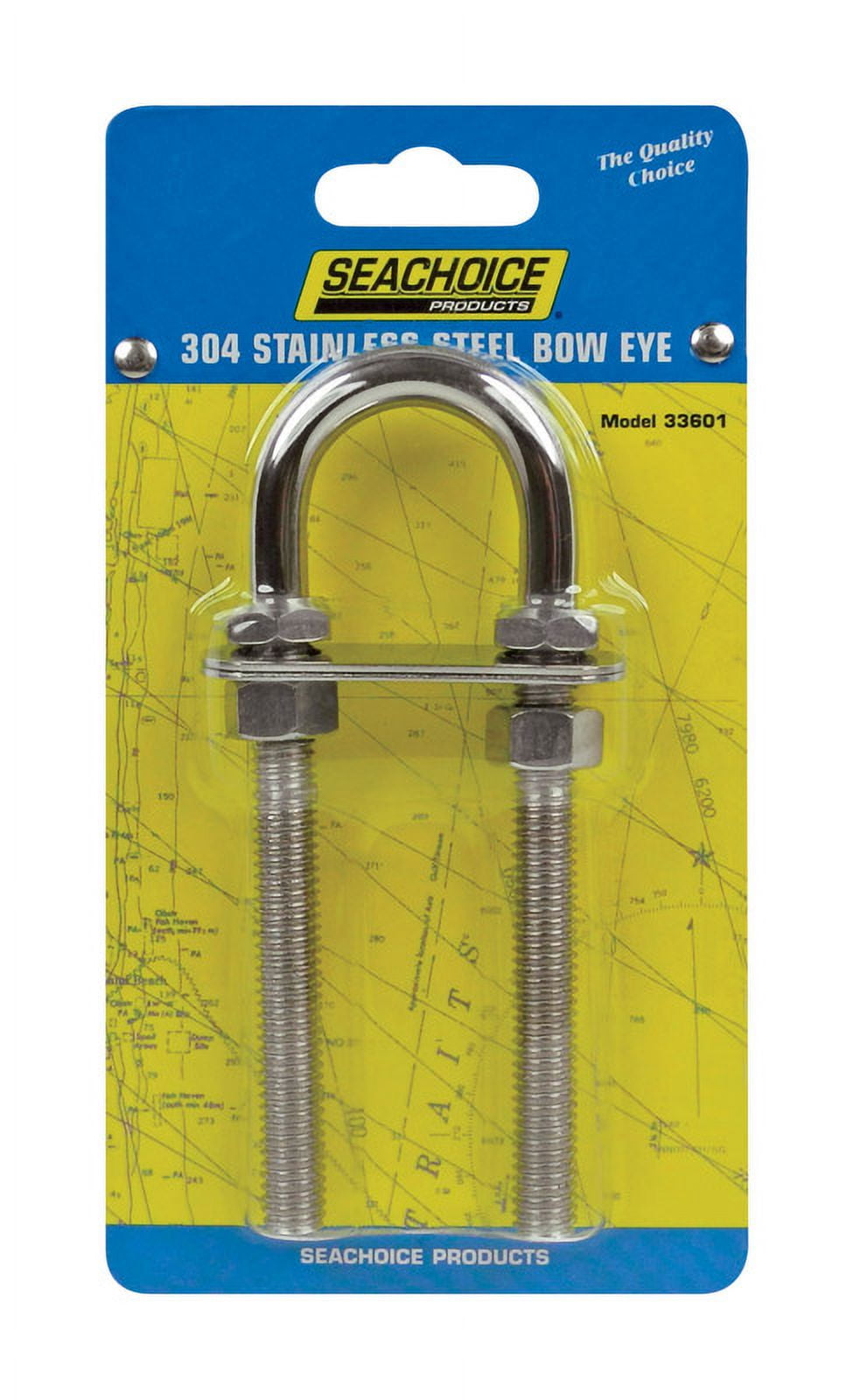 Seachoice Stainless Steel 3/8 In. Bow Eye