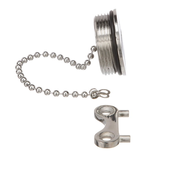 Seachoice Stainless Steel Replacement Gas Cap for Deck Fill