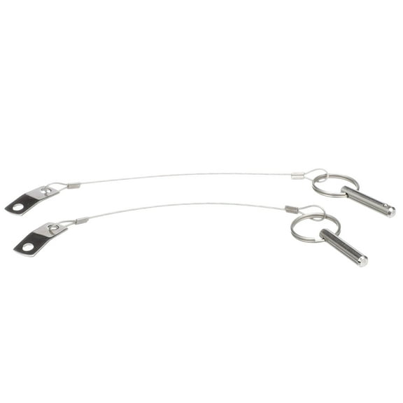 Seachoice Tethered Stainless Steel Quick Disconnect Release Pins, 1/4 In.