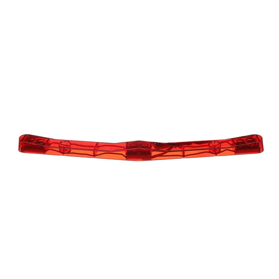 Seachoice Three Light LED, 7 Degree Bend Trailer, Fits Contour of Trailer, Red