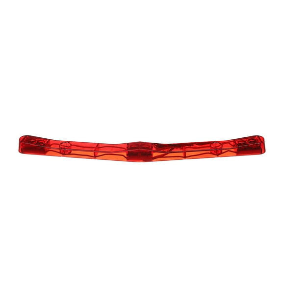 Seachoice Three Light LED, 7 Degree Bend Trailer, Fits Contour of Trailer, Red