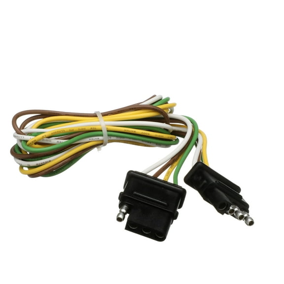 Seachoice Trailer Wire Harness Extension, 4 Pole, Flat, 48 In.