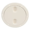 thumbnail image 1 of Seachoice Twist 'N' Lock Marine Boat Deck Plate, White Finish, Up to 6-1/2 In., 1 of 5