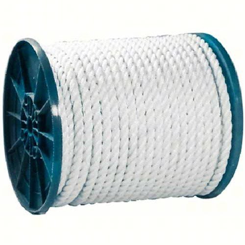 Seachoice Twisted Nylon Rope, White 