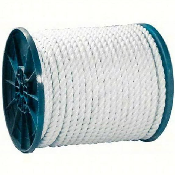 Seachoice Twisted Nylon Rope, White