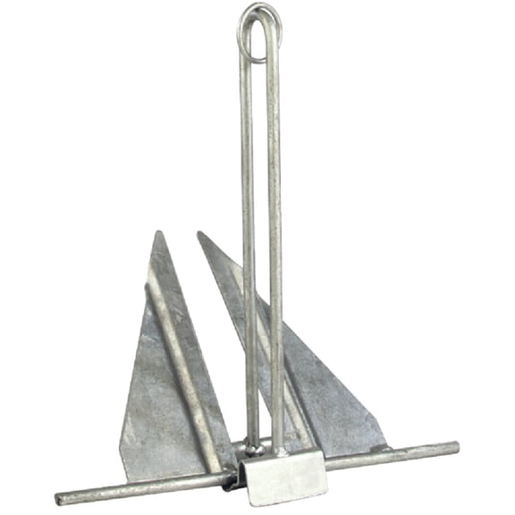Seachoice Utility Anchor w/ Slip Ring, Size 7E, Galvanized Steel