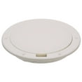 thumbnail image 1 of Seachoice White Pry-Up Deck Plate, Watertight, Up to 4-3/8 In. Diameter, 1 of 5