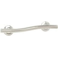 thumbnail image 1 of Seachrome 18" Lifestyle & Wellness® Designer Wave Wall Mount Bathroom Shower Grab Bar, 1 ¼" Diameter, Polished Finish, 1 of 8