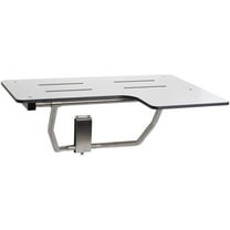 Seachrome 26" x 22.5” Seachrome White Reversible Folding Transfer Tub/Shower Seat, ADA Compliant